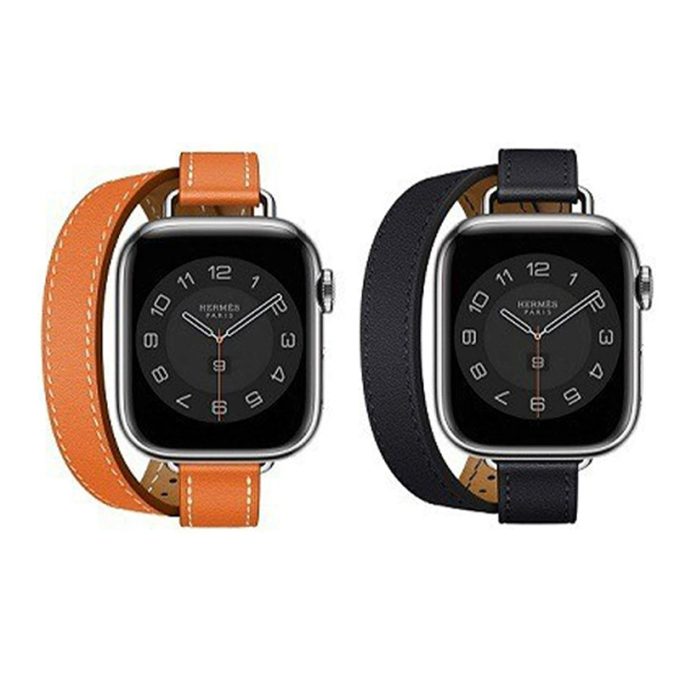 Iwatch76SE54321 leather double loop strap