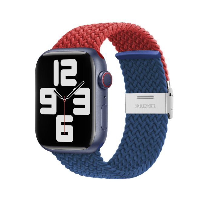 Elastic buckle adjustment color blocking smart strap