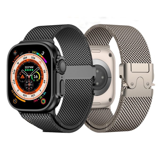 24mm Milan Titanium Strap