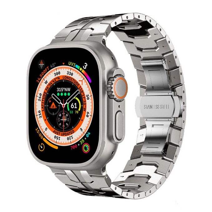 Suitable for Apple Watch 5/4/6/8/7 stainless steel strap