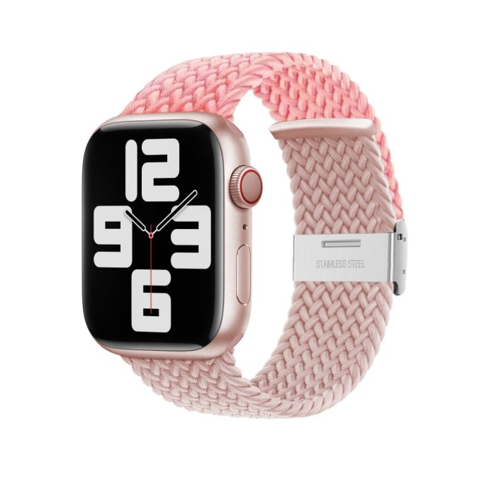 Elastic buckle adjustment color blocking smart strap