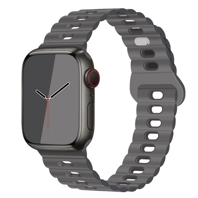 Applewatch 1-8 generation lightning buckle dual color breathable sports strap