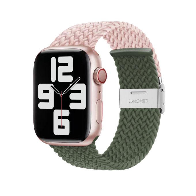 Elastic buckle adjustment color blocking smart strap