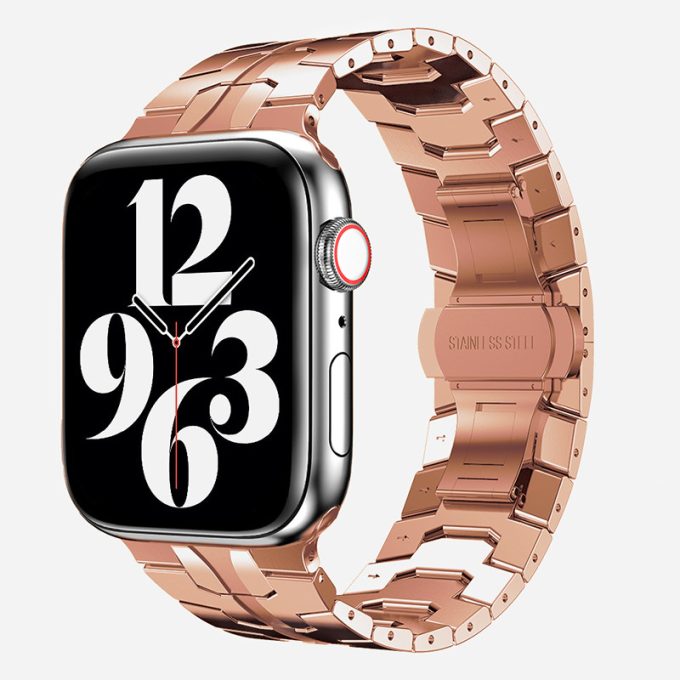 Suitable for Apple Watch 5/4/6/8/7 stainless steel strap