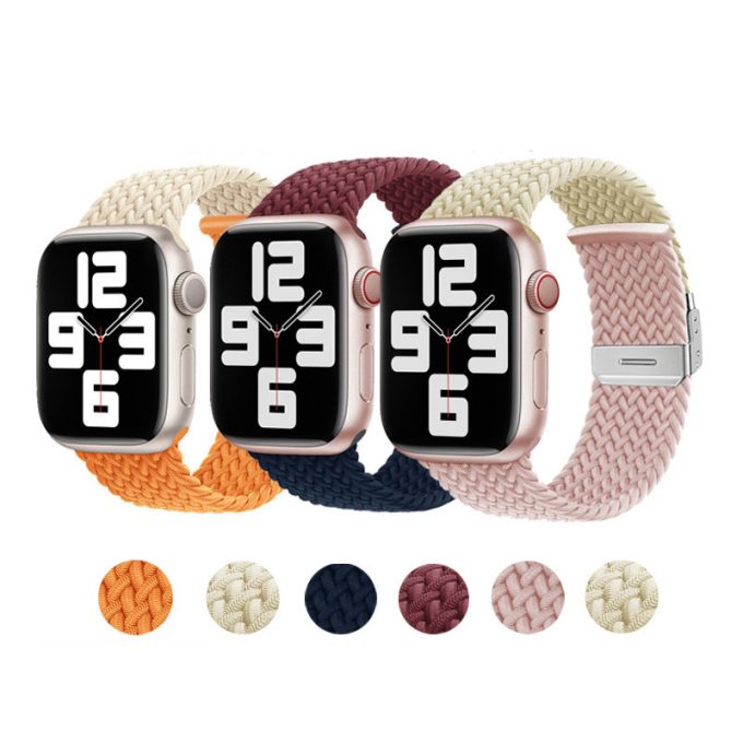Elastic buckle adjustment color blocking smart strap