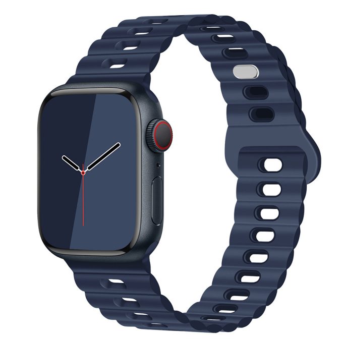 Applewatch 1-8 generation lightning buckle dual color breathable sports strap