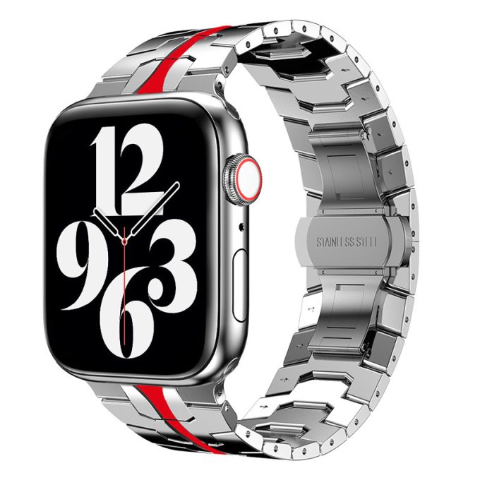 Suitable for Apple Watch 5/4/6/8/7 stainless steel strap