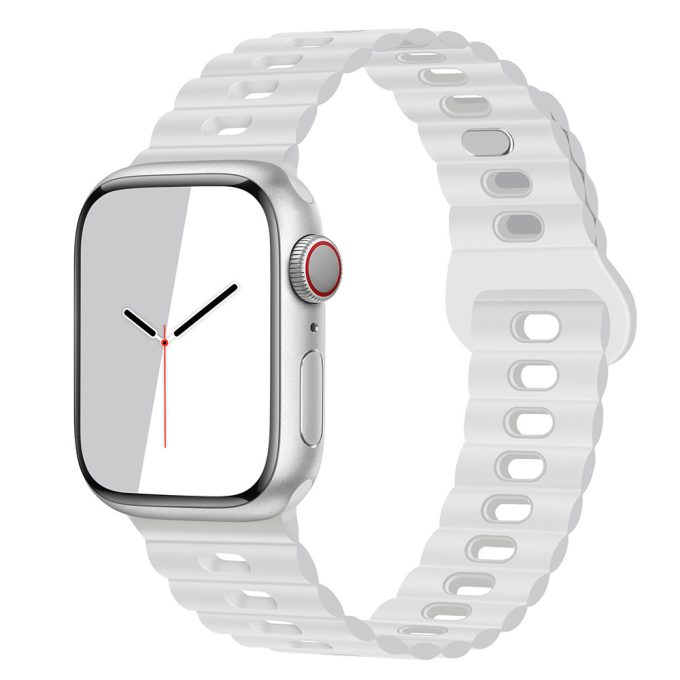 Applewatch 1-8 generation lightning buckle dual color breathable sports strap