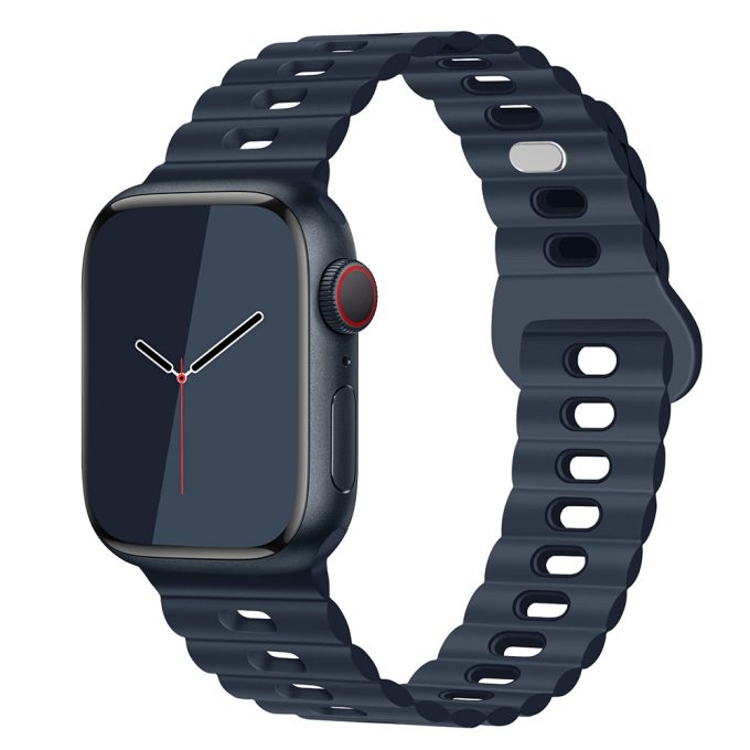 Applewatch 1-8 generation lightning buckle dual color breathable sports strap