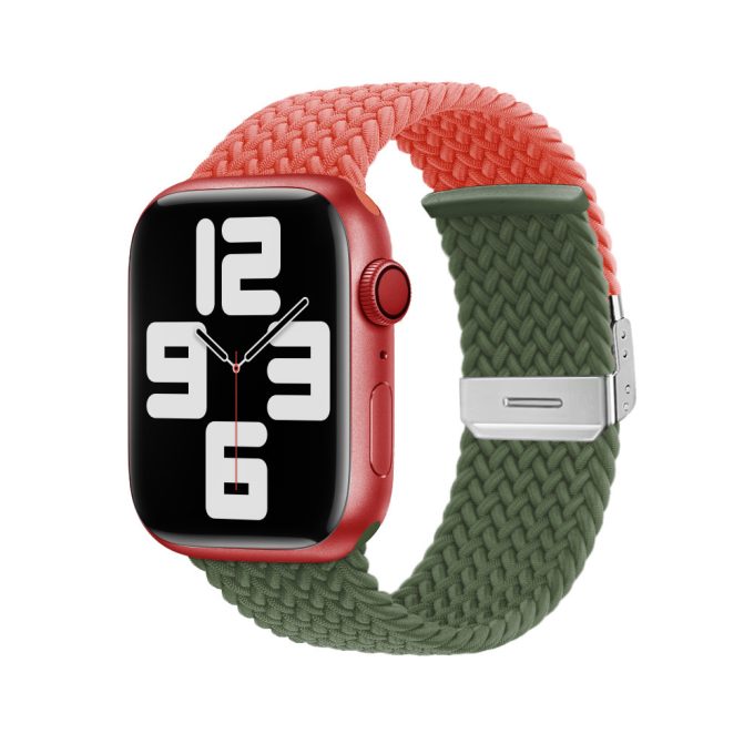Elastic buckle adjustment color blocking smart strap