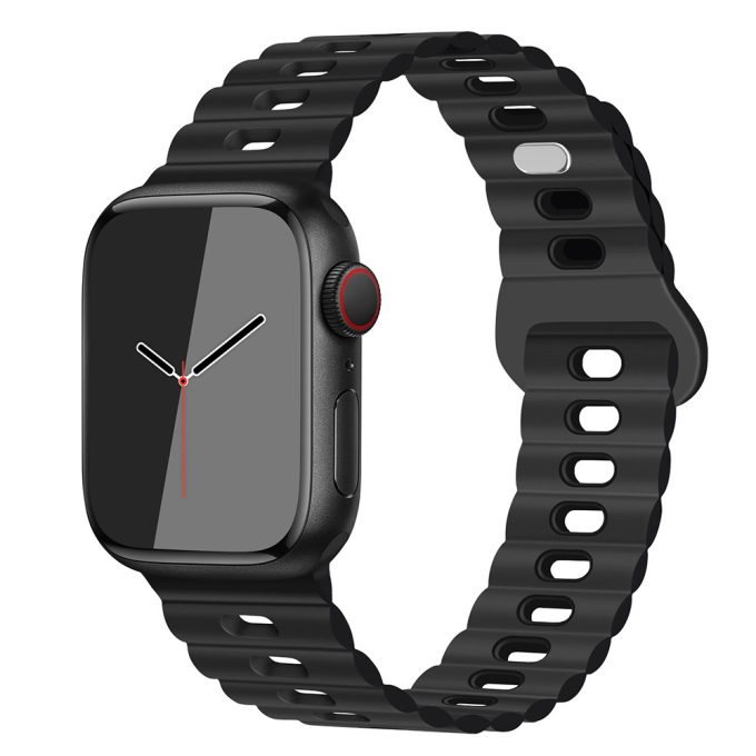 Applewatch 1-8 generation lightning buckle dual color breathable sports strap