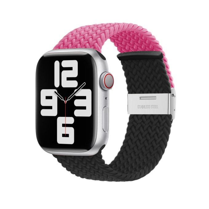Elastic buckle adjustment color blocking smart strap