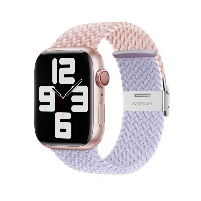 Elastic buckle adjustment color blocking smart strap