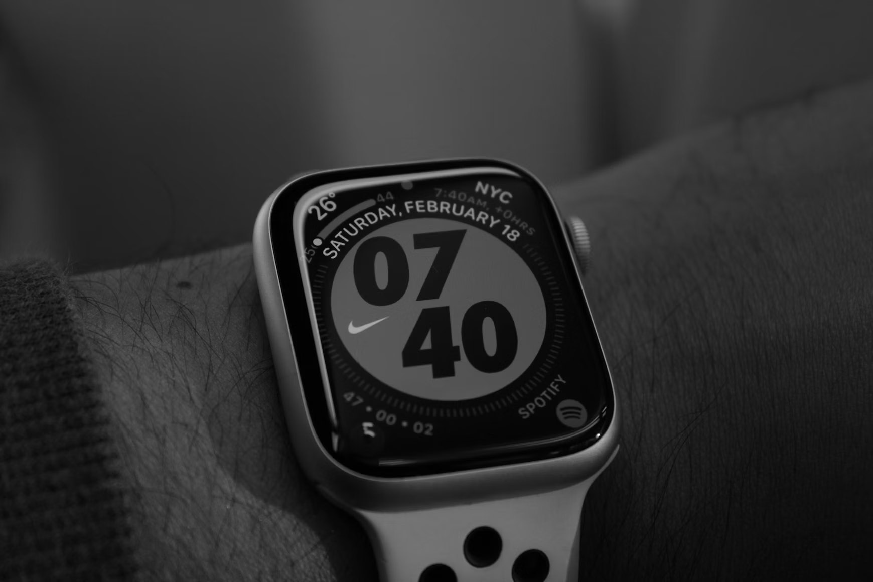 Fluororubber strap