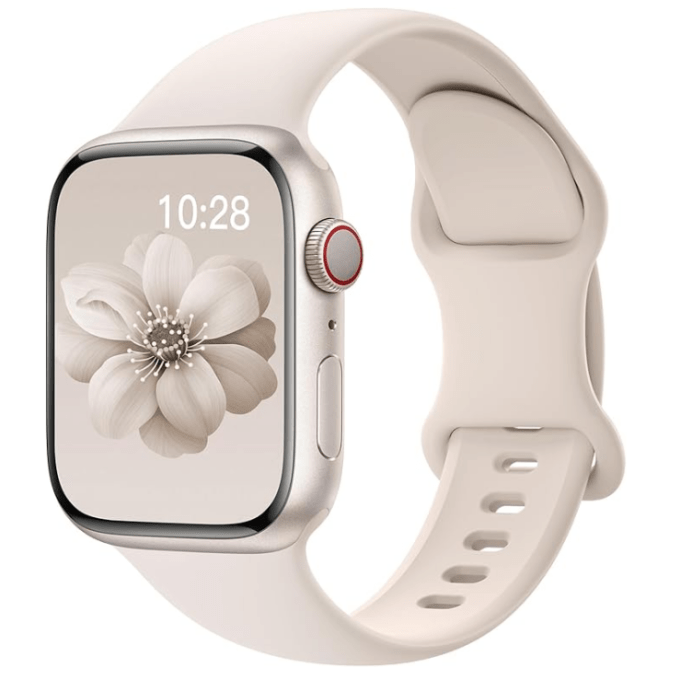 Sport Silicone Band Compatible with Apple Watch Bands 40mm 38mm 41mm 44mm 45mm 42mm 49mm