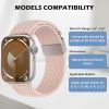 Nylon woven elastic parachute buckle rainbow watch strap