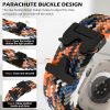 Nylon woven elastic parachute buckle rainbow watch strap