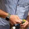 Three ring smart watch strap