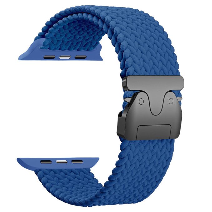 Nylon woven elastic parachute buckle rainbow watch strap
