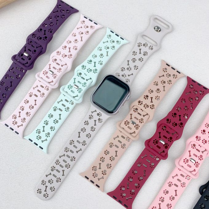Dog Claw Bone Silicone Watch Strap