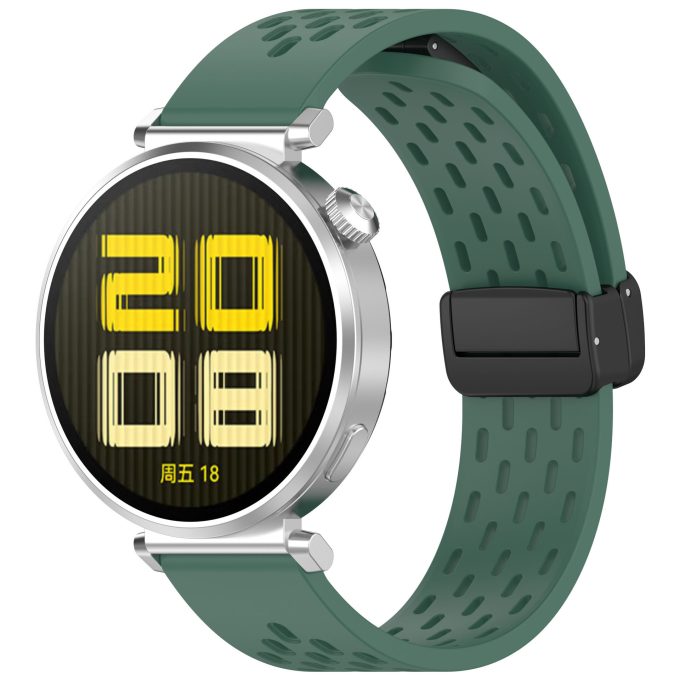 Magnetic Watch Band 18mm 19mm 20mm 22mm Quick Release Silicone Sport Straps