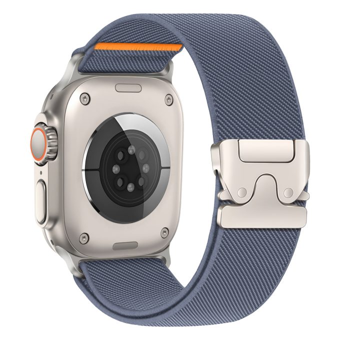 Elastic nylon strap iwatch1-9 parachute buckle strap