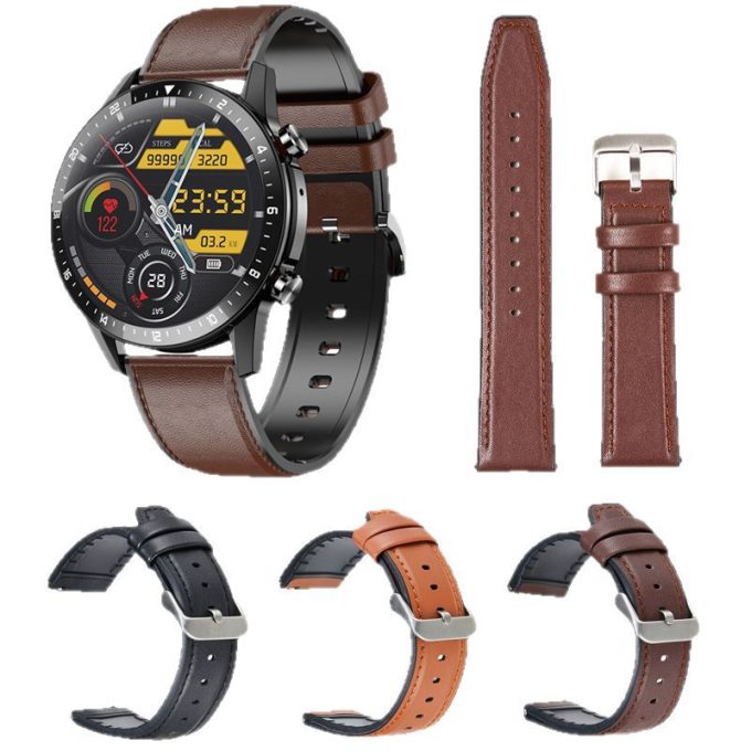 20/22mm Pro genuine leather strap