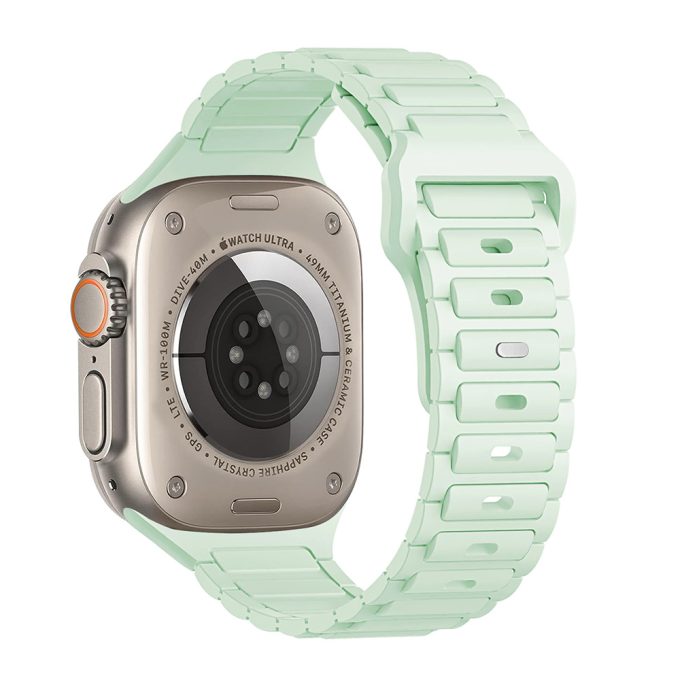 Silicone strap square buckle Apple watch sports wristband