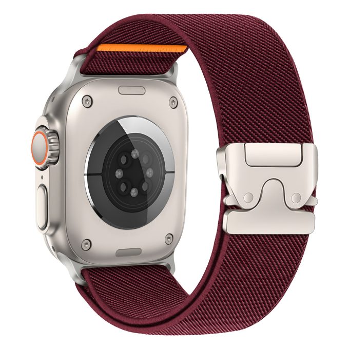 Elastic nylon strap iwatch1-9 parachute buckle strap