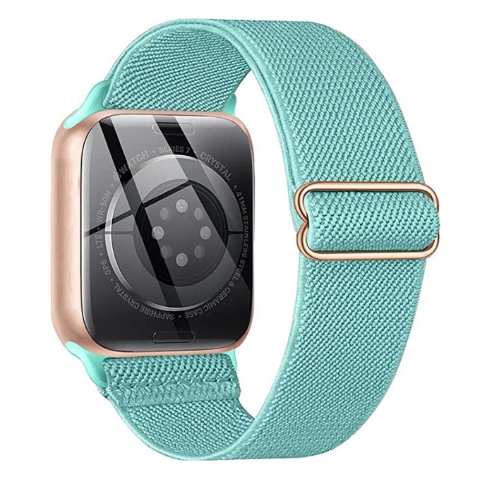 Double sided twill adjustable elastic single loop apple nylon woven strap