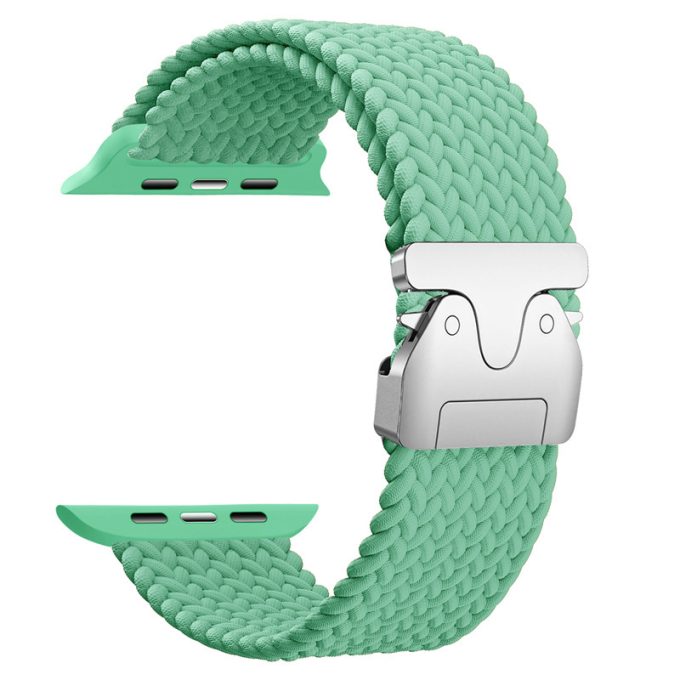 Nylon woven elastic parachute buckle rainbow watch strap