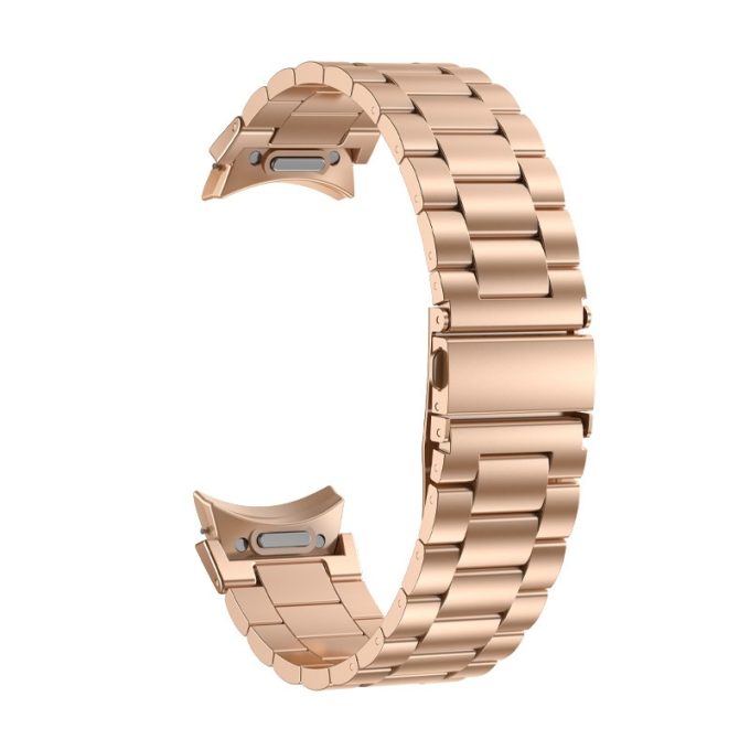 Three bead folding buckle stainless steel quick release strap