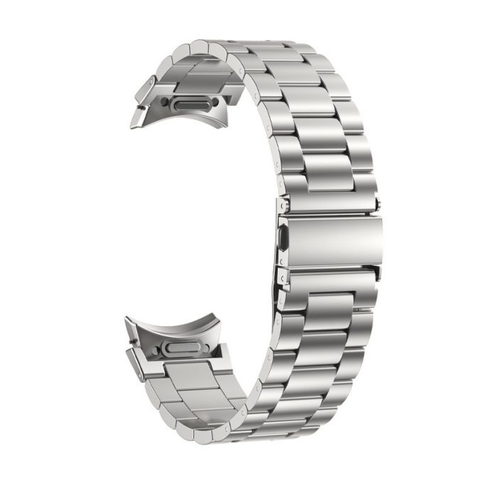 Three bead folding buckle stainless steel quick release strap