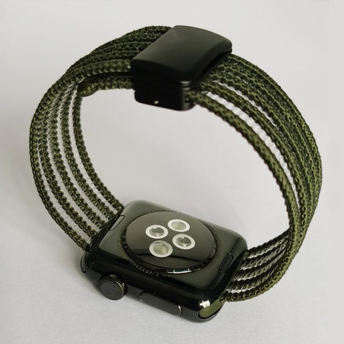 Suitable for Little Genius Samsung iWatch Nylon Universal Sliding Buckle Magnetic Strap