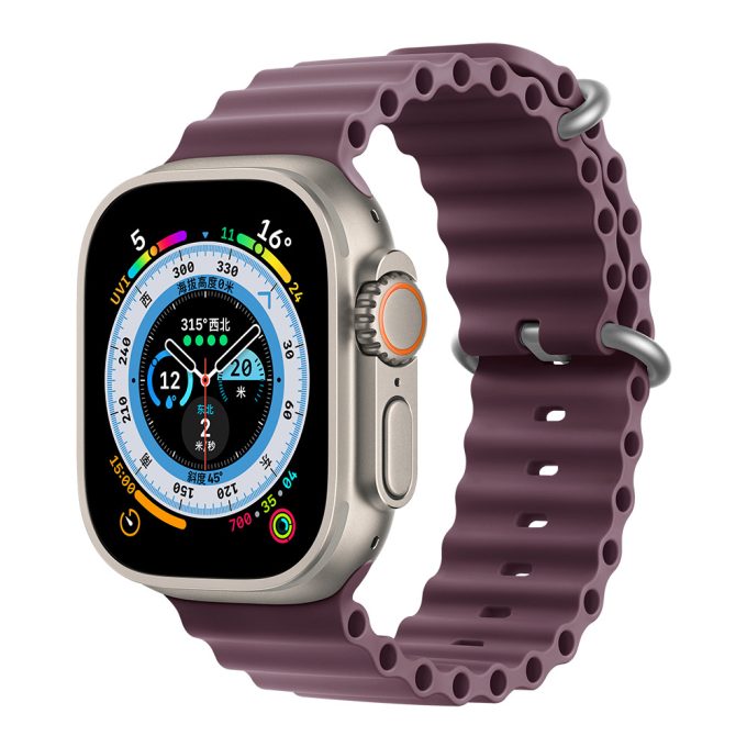 Sports Dual Color Silicone IWatch Strap