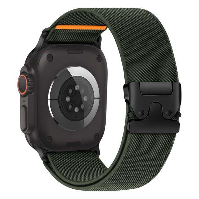 Elastic nylon strap iwatch1-9 parachute buckle strap