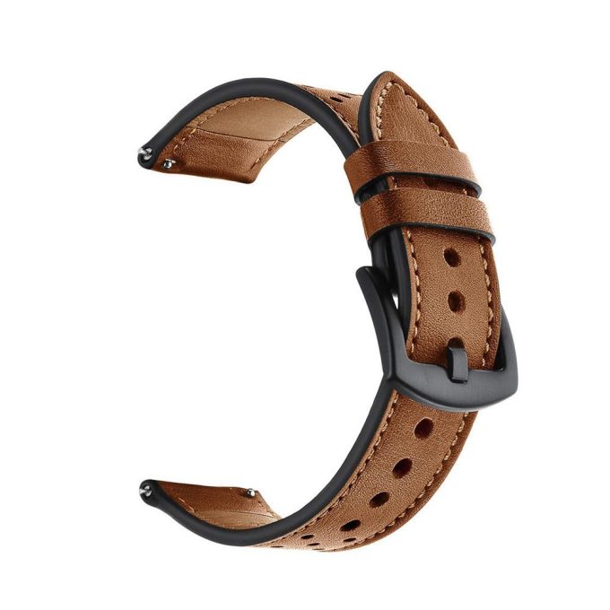20/22mm perforated leather strap