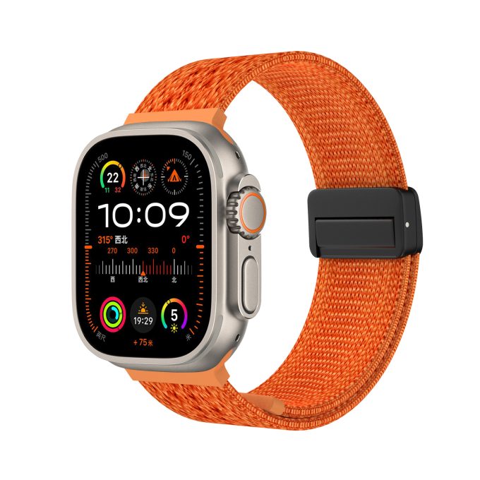 Suction buckle watch strap Apple double section watch strap