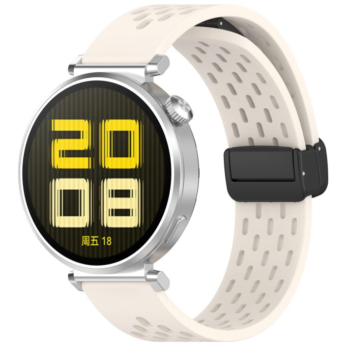 Magnetic Watch Band 18mm 19mm 20mm 22mm Quick Release Silicone Sport Straps