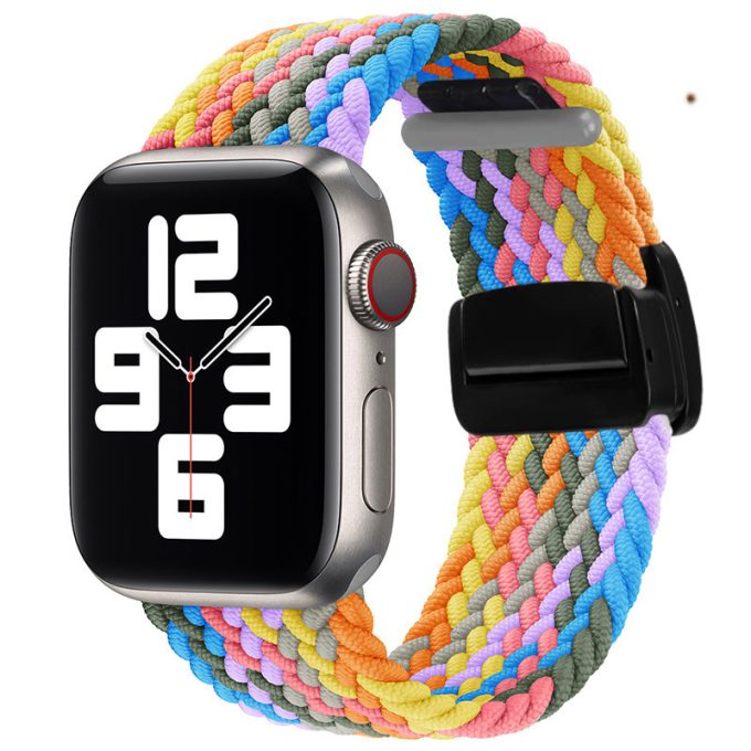 Magnetic folding buckle iwatch23456789 represents the strap