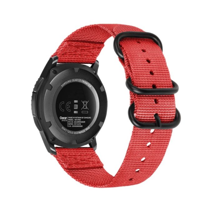 Three ring smart watch strap