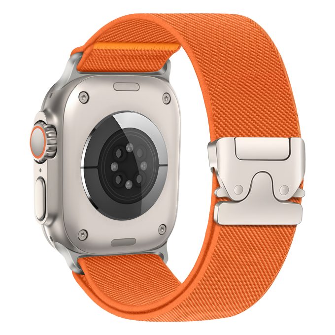 Elastic nylon strap iwatch1-9 parachute buckle strap