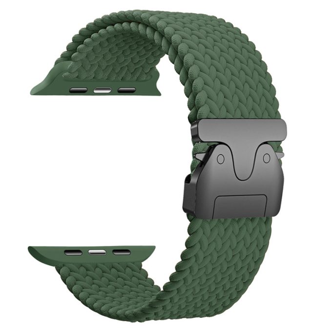 Nylon woven elastic parachute buckle rainbow watch strap