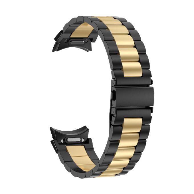 Three bead folding buckle stainless steel quick release strap