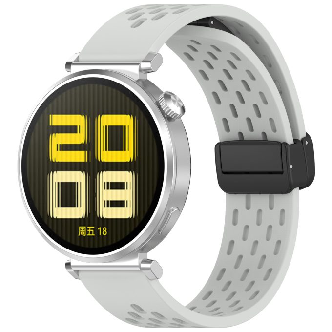 Magnetic Watch Band 18mm 19mm 20mm 22mm Quick Release Silicone Sport Straps