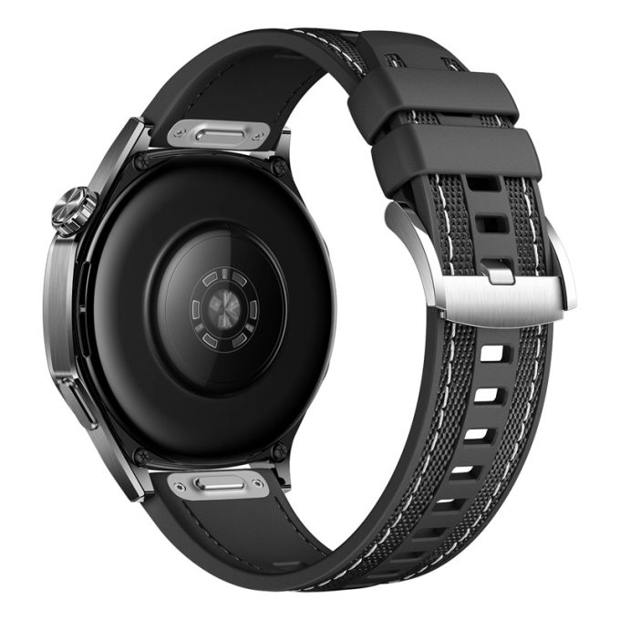 Silicone Watch Band WATCH Press on Genuine Leather Watch Band