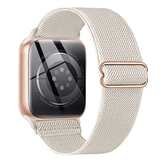 Double sided twill adjustable elastic single loop apple nylon woven strap