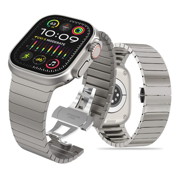 Suitable for Apple Watch Stainless Steel Strap