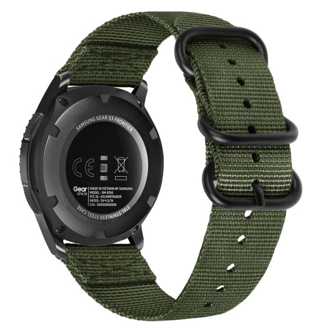 Three ring smart watch strap