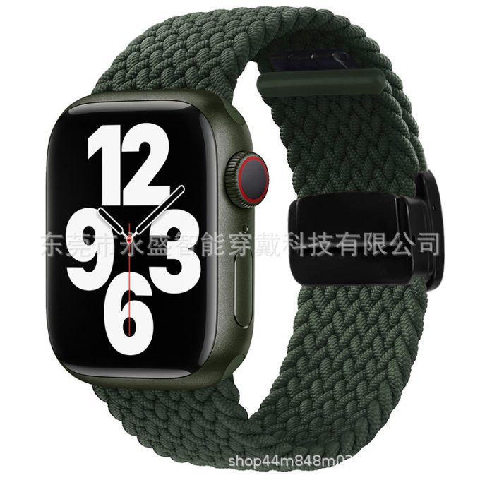 Magnetic folding buckle iwatch23456789 represents the strap
